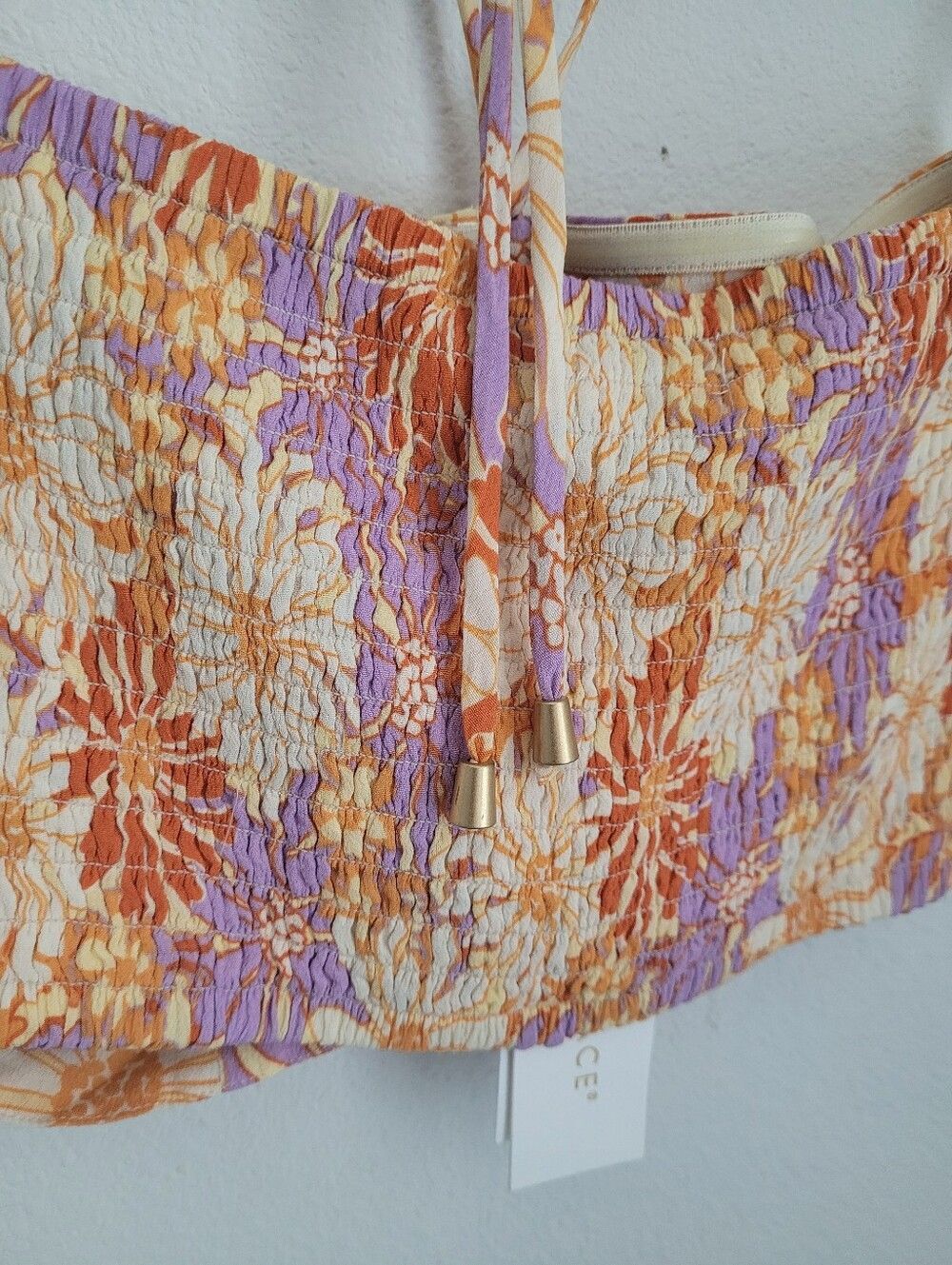 NWT L*Space Blue Skies Halter Top & Bondi Tiered Maxi Skirt Set Sz M Resortwear - Picture 7 of 16